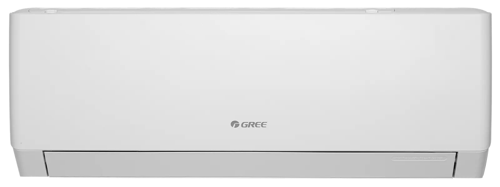 Klimatyzator ścienny Gree Electric Pular w kolorze białym, matowa obudowa, widok od przodu