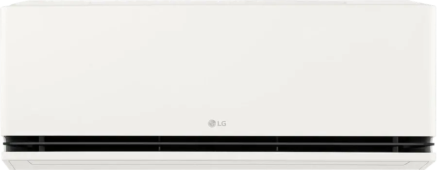Klimatyzator ścienny LG DUALCOOL AI Deluxe — biała obudowa jednostki wewnętrznej
