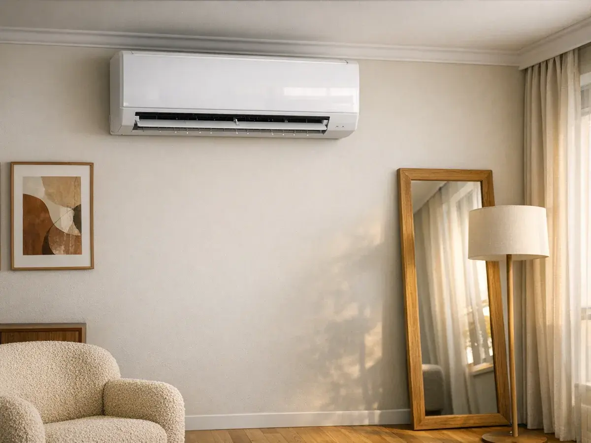 Po serwisie klimatyzacji multisplit Daikin w mieszkaniu na Mokotowie — Warszawa